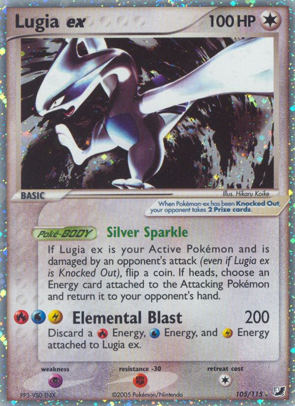 Pokemon | Lugia ex (105/115) [EX: Unseen Forces] | The Nerd Merchant