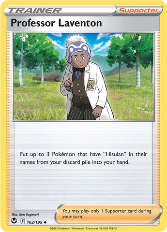 Pokemon | Professor Laventon (162/195) [Sword & Shield: Silver Tempest] | The Nerd Merchant