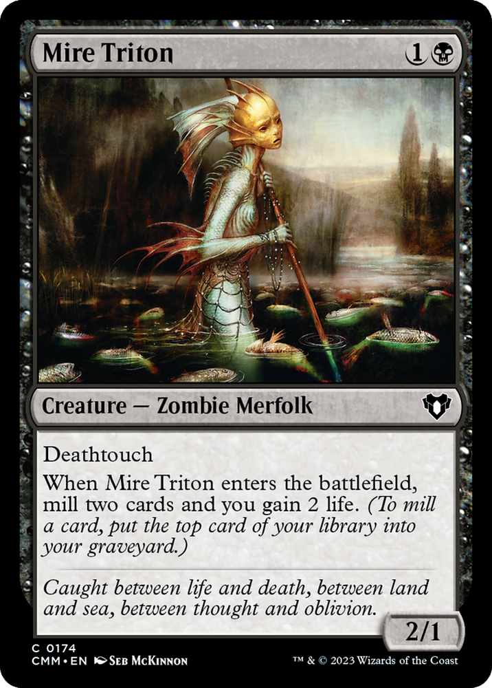 Magic | Mire Triton [Commander Masters] | The Nerd Merchant