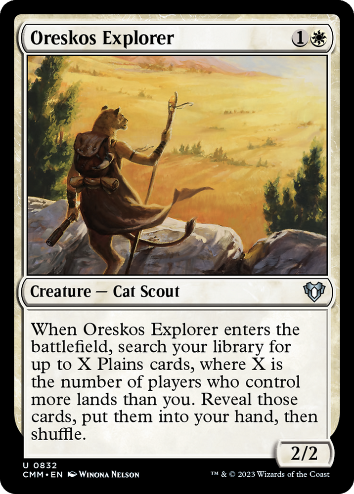 Magic | Oreskos Explorer [Commander Masters] | The Nerd Merchant