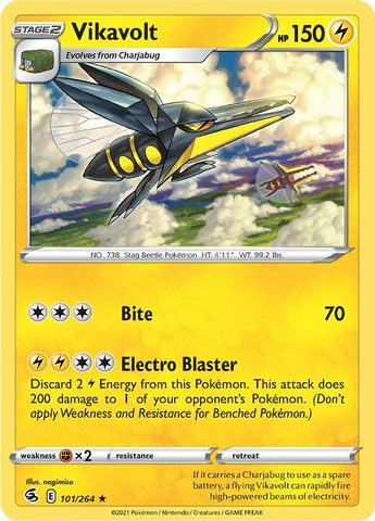 Pokemon | Vikavolt (101/264) [Sword & Shield: Fusion Strike] | The Nerd Merchant
