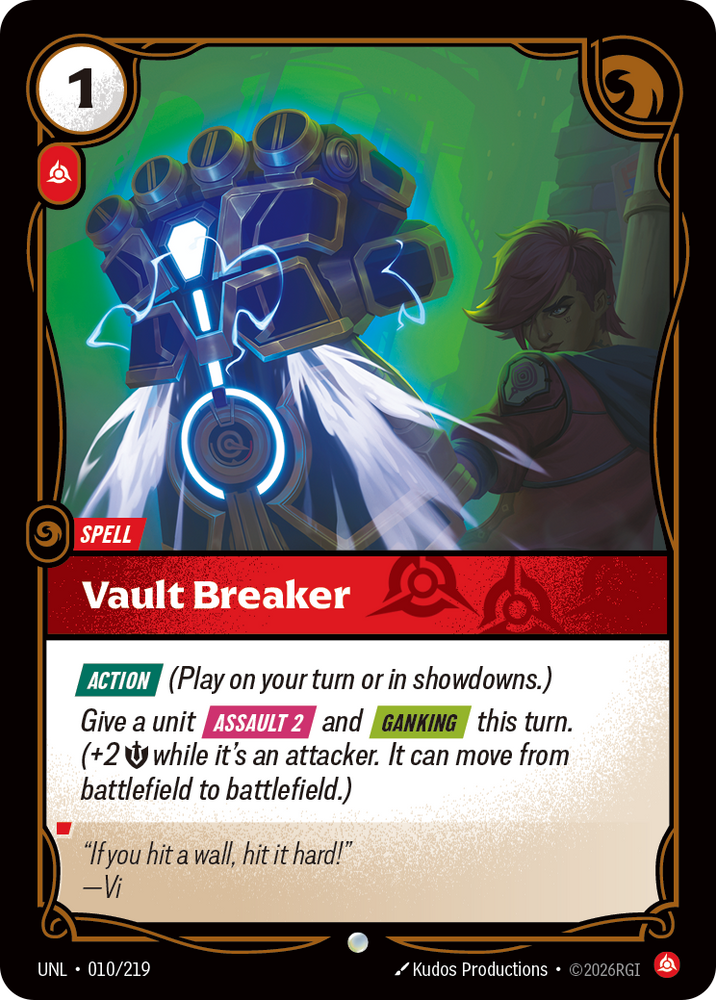 Vault Breaker (Foil) - Unleashed (010/219)