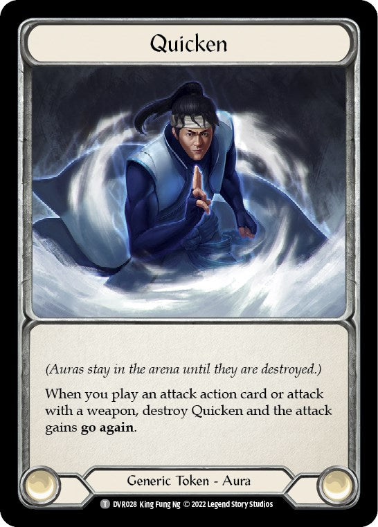 Flesh and Blood TCG | Quicken [DVR028] (Classic Battles: Rhinar vs Dorinthea) | The Nerd Merchant