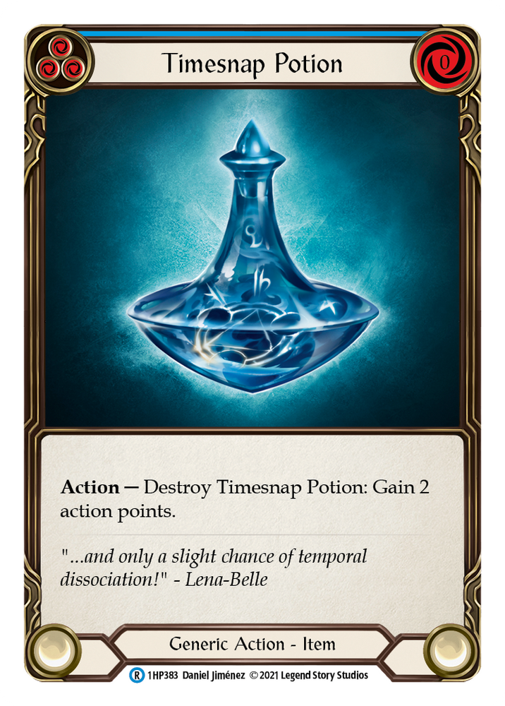 Flesh and Blood TCG | Timesnap Potion [1HP383] (History Pack 1) | The Nerd Merchant