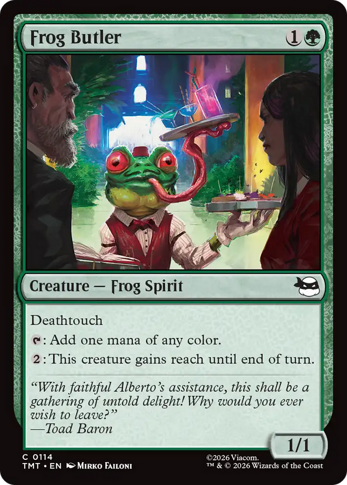 Magic | Frog Butler [Teenage Mutant Ninja Turtles] | The Nerd Merchant
