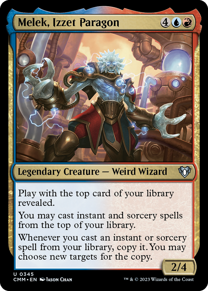 Magic | Melek, Izzet Paragon [Commander Masters] | The Nerd Merchant