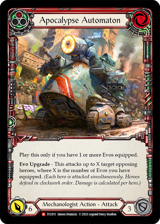 Flesh and Blood TCG | Apocalypse Automaton [TCC011] (Round the Table: TCC x LSS) | The Nerd Merchant