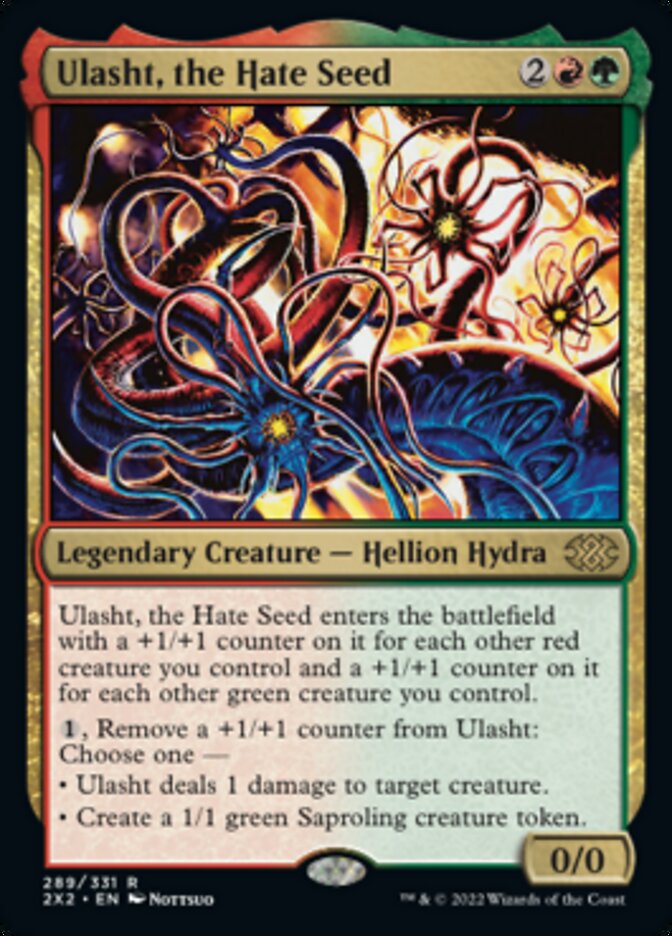 Magic | Ulasht, the Hate Seed [Double Masters 2022] | The Nerd Merchant
