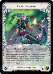 Flesh and Blood TCG | Lexi, Livewire // Lexi [ELE031 // ELE032] (Tales of Aria) | The Nerd Merchant