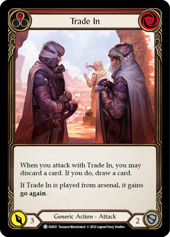 Flesh and Blood TCG | Trade In (Red) [FAI021] (Uprising Fai Blitz Deck) | The Nerd Merchant