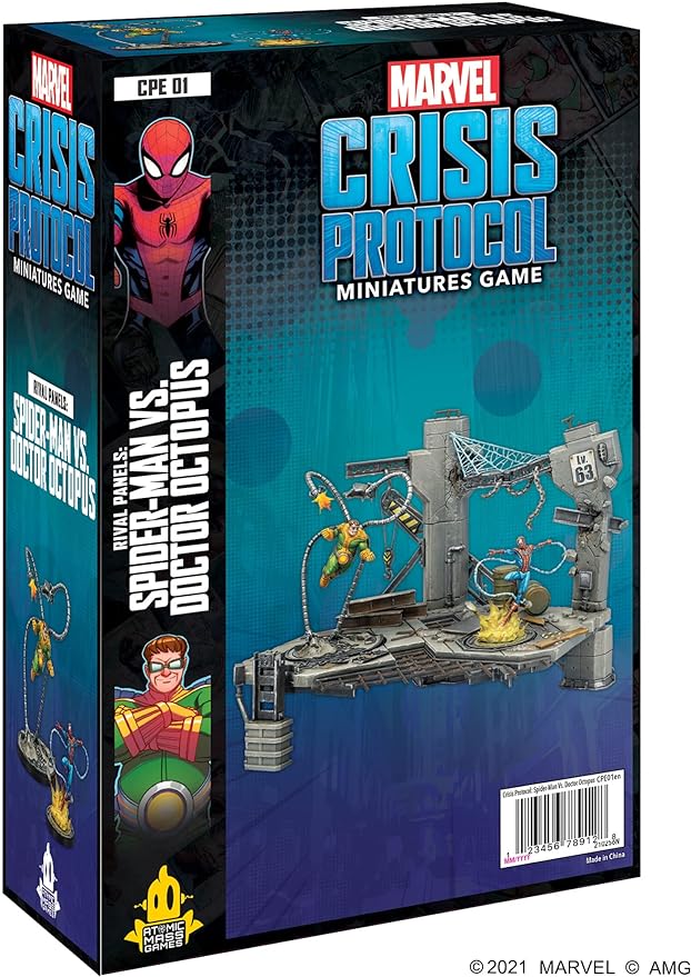 Marvel Crisis Protocol | Spider-Man vs Doctor Octopus Rival Panels | The Nerd Merchant