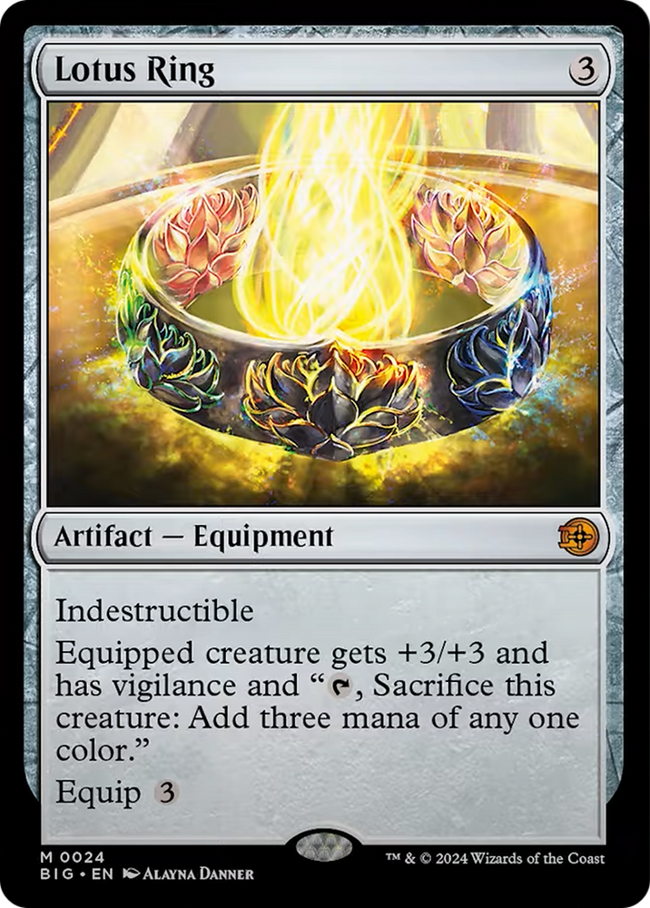 Magic | Lotus Ring [Outlaws of Thunder Junction: The Big Score] | The Nerd Merchant