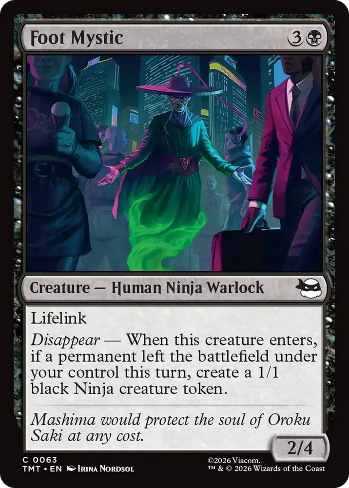 Magic | Foot Mystic [Teenage Mutant Ninja Turtles] | The Nerd Merchant