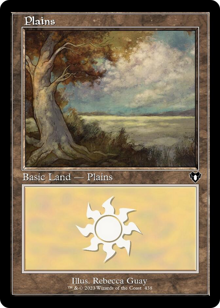 Magic | Plains (438) (Retro) [Commander Masters] | The Nerd Merchant