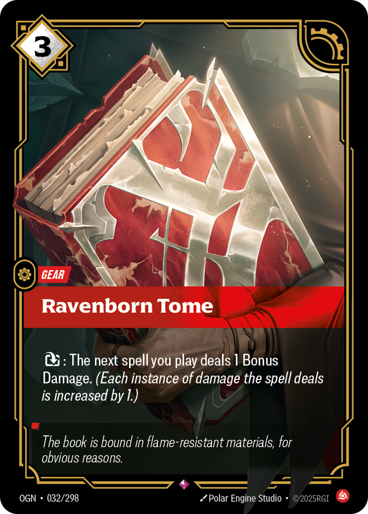 Ravenborn Tome (Foil) - Origins #32