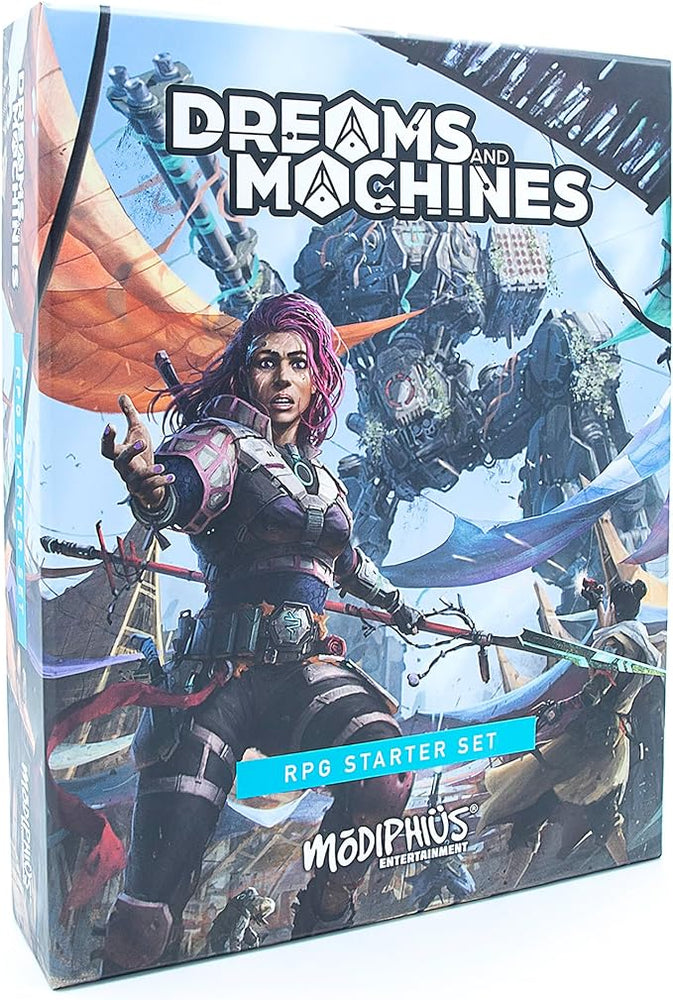 Modiphius: Dreams and Machines: RPG Starter | The Nerd Merchant