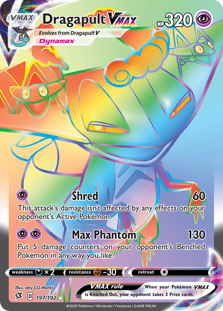 Pokemon | Dragapult VMAX (197/192) [Sword & Shield: Rebel Clash] | The Nerd Merchant