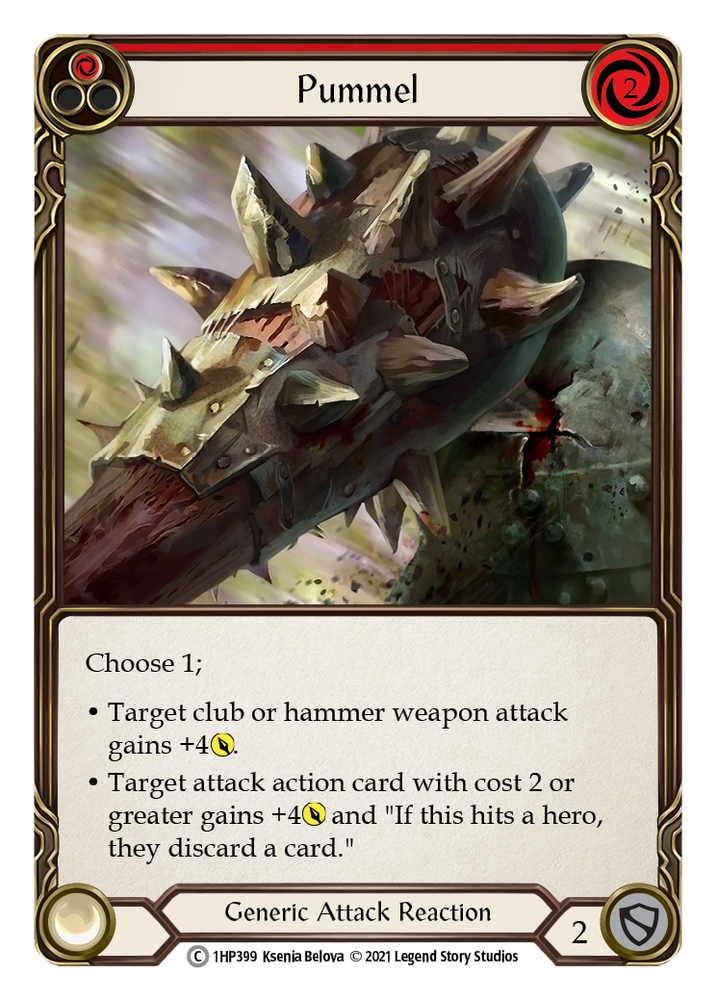 Flesh and Blood TCG | Pummel (Red) [1HP399] (History Pack 1) | The Nerd Merchant