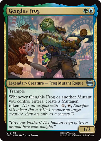 Magic | Genghis Frog [Teenage Mutant Ninja Turtles] | The Nerd Merchant