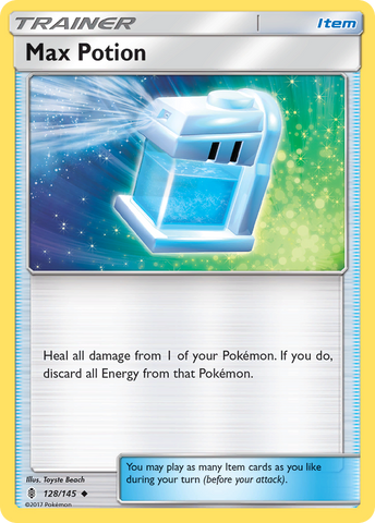 Pokemon | Max Potion (128/145) [Sun & Moon: Guardians Rising] | The Nerd Merchant