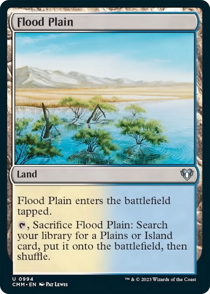 Magic | Flood Plain [Commander Masters] | The Nerd Merchant