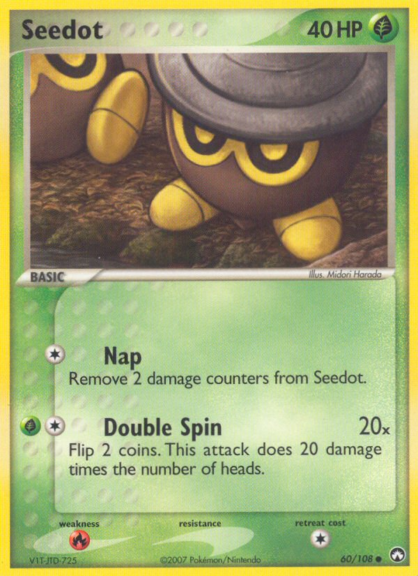 Pokemon | Seedot (60/108) [EX: Power Keepers] | The Nerd Merchant