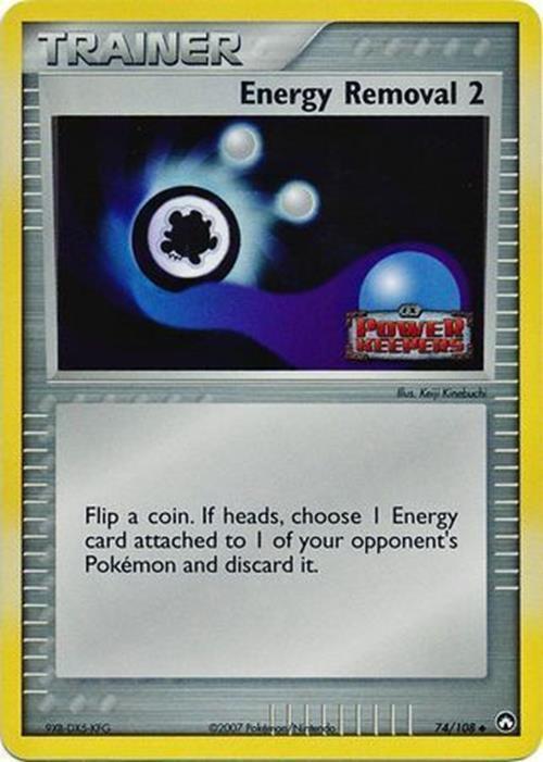 Pokemon | Energy Removal 2 (74/108) (Stamped) [EX: Power Keepers] | The Nerd Merchant