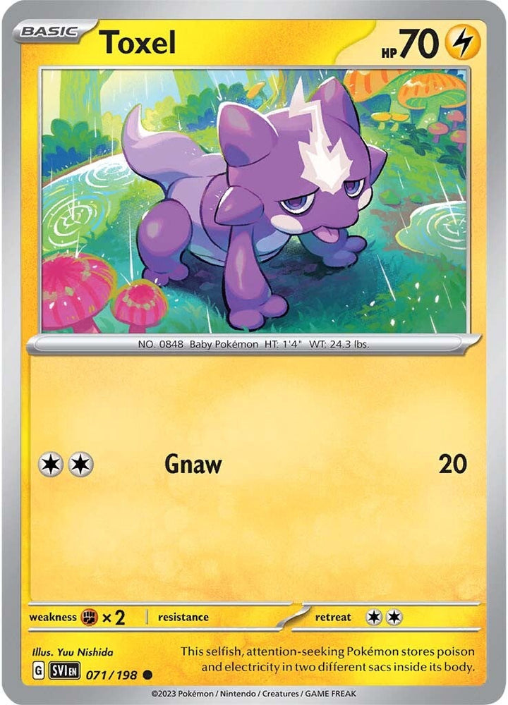 Pokemon | Toxel (071/198) [Scarlet & Violet: Base Set] | The Nerd Merchant