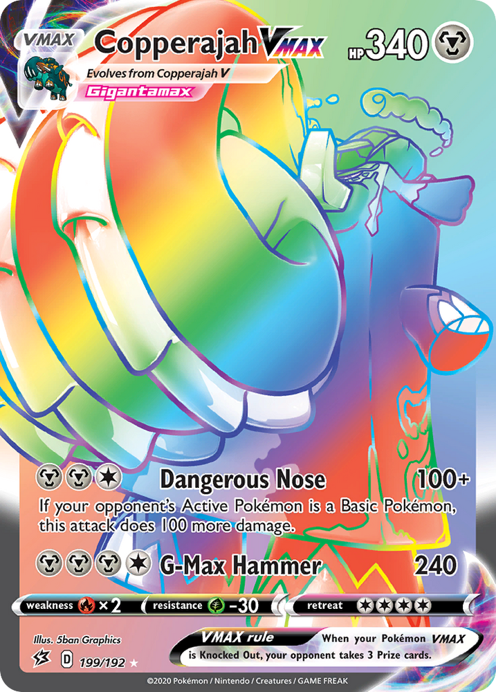 Pokemon | Copperajah VMAX (199/192) [Sword & Shield: Rebel Clash] | The Nerd Merchant