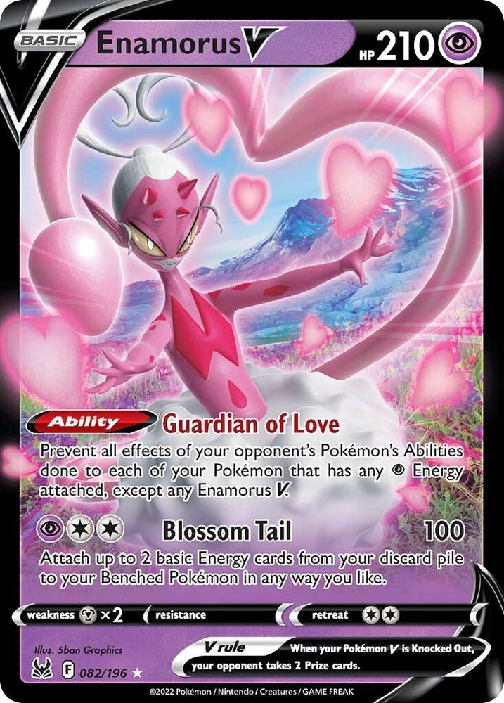 Pokemon | Enamorus V (082/196) [Sword & Shield: Lost Origin] | The Nerd Merchant