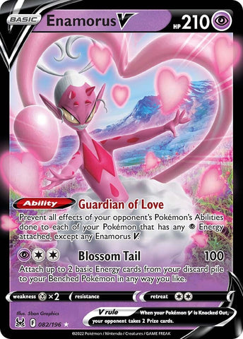 Pokemon | Enamorus V (082/196) [Sword & Shield: Lost Origin] | The Nerd Merchant