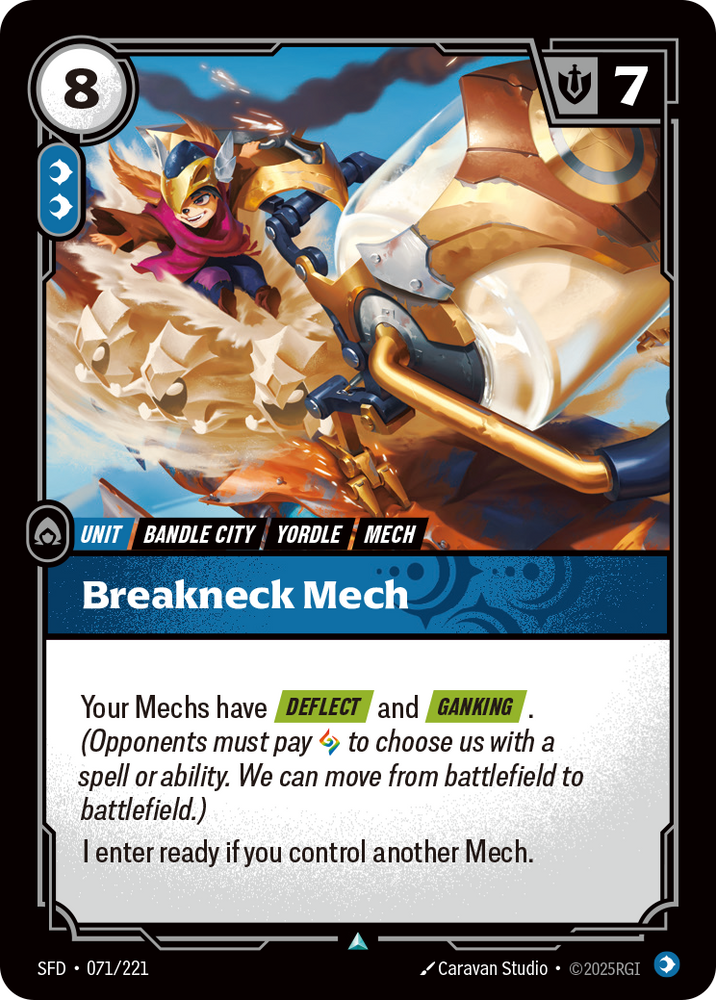 Breakneck Mech (Foil) - Spiritforged #71