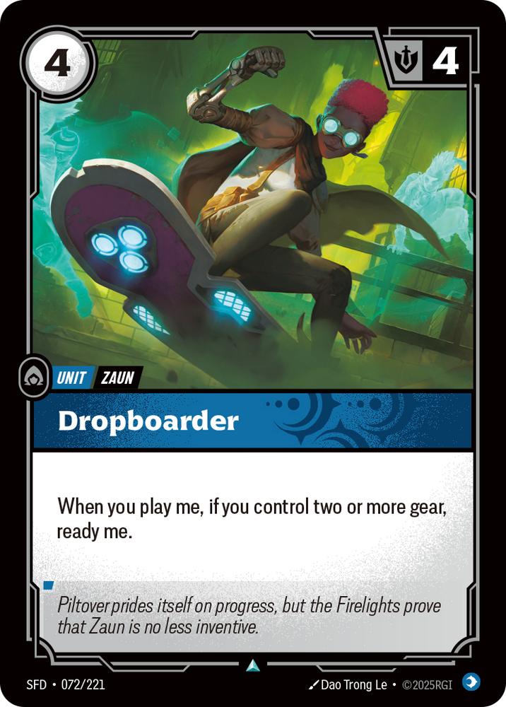 Dropboarder (Foil) - Spiritforged #72