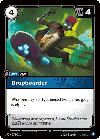 Dropboarder - Spiritforged #72
