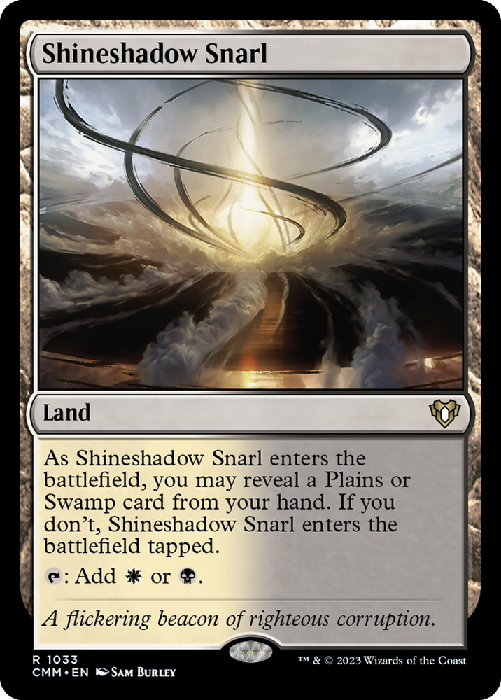Magic | Shineshadow Snarl [Commander Masters] | The Nerd Merchant