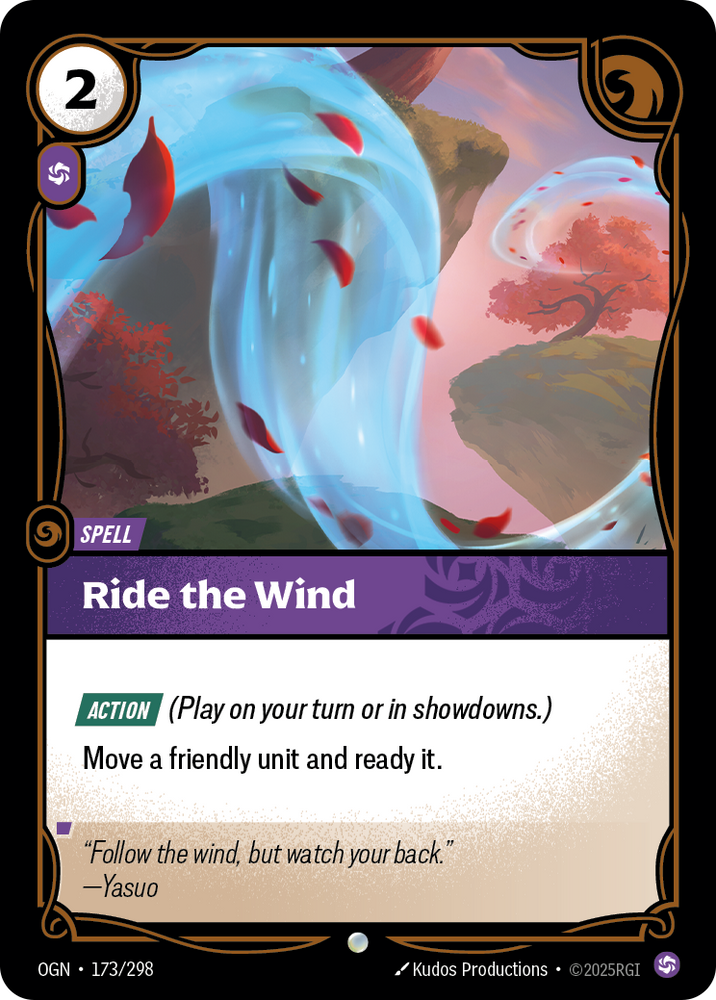 Ride the Wind (Foil) - Origins #173