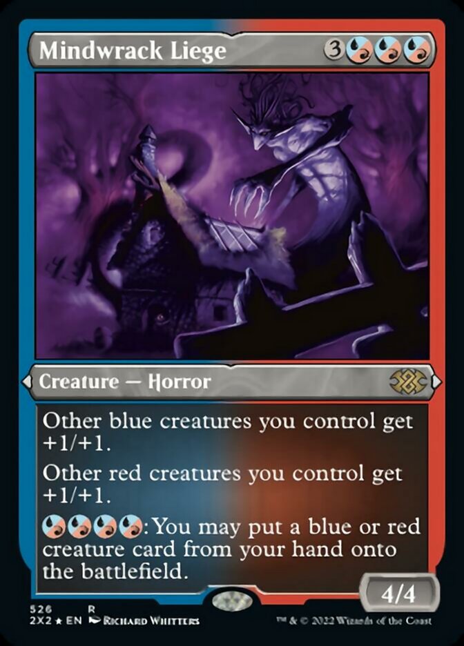 Magic | Mindwrack Liege (Foil Etched) [Double Masters 2022] | The Nerd Merchant