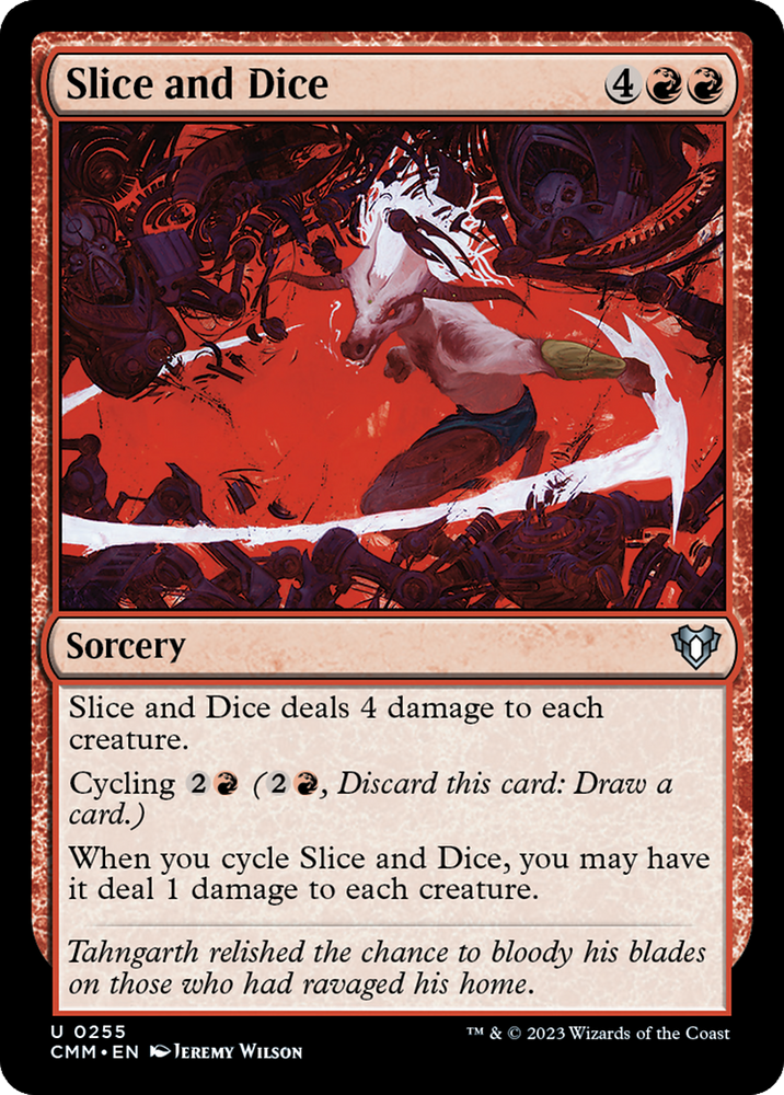 Magic | Slice and Dice [Commander Masters] | The Nerd Merchant