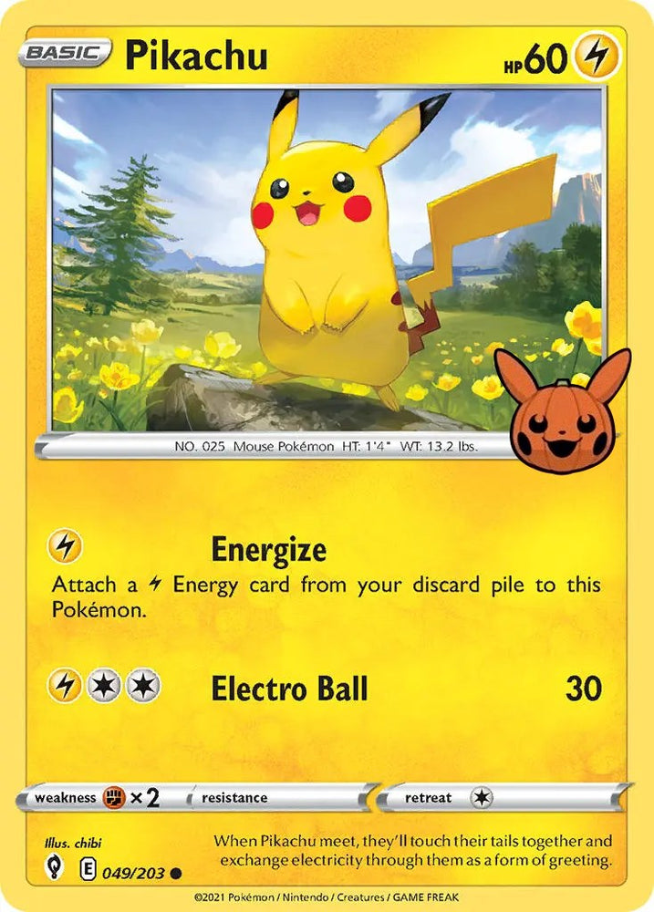 Pokemon | Pikachu (049/203) [Trick or Trade] | The Nerd Merchant
