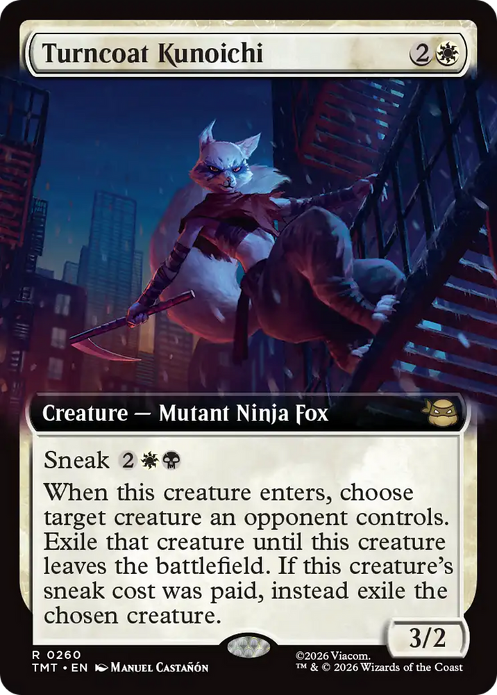 Magic | Turncoat Kunoichi (Extended Art) [Teenage Mutant Ninja Turtles] | The Nerd Merchant