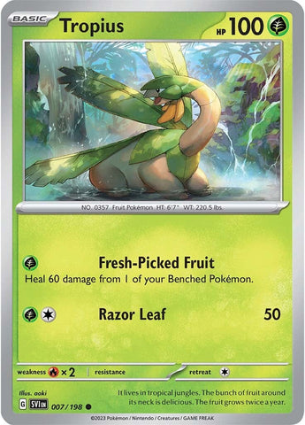 Pokemon | Tropius (007/198) [Scarlet & Violet: Base Set] | The Nerd Merchant