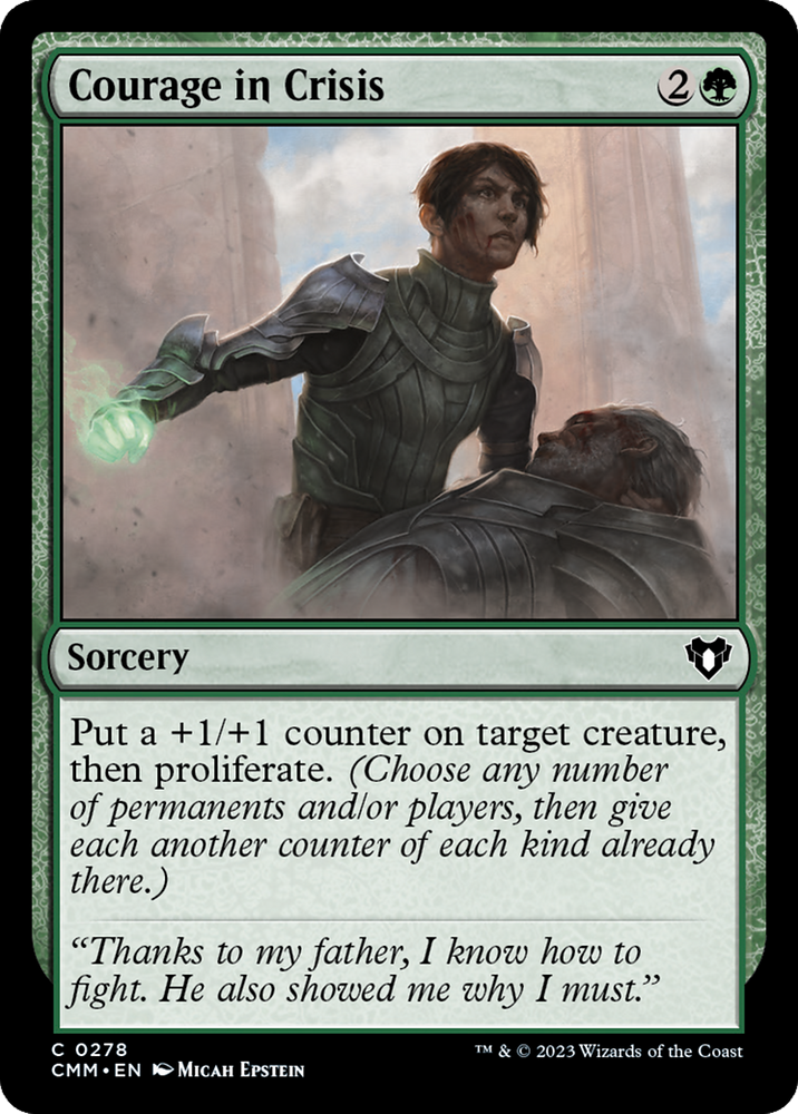 Magic | Courage in Crisis [Commander Masters] | The Nerd Merchant