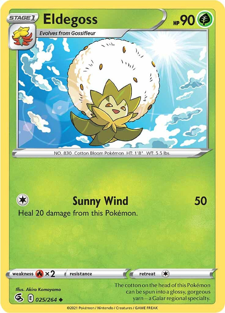 Pokemon | Eldegoss (025/264) [Sword & Shield: Fusion Strike] | The Nerd Merchant