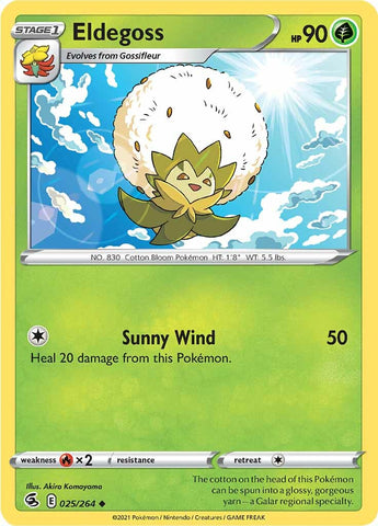 Pokemon | Eldegoss (025/264) [Sword & Shield: Fusion Strike] | The Nerd Merchant