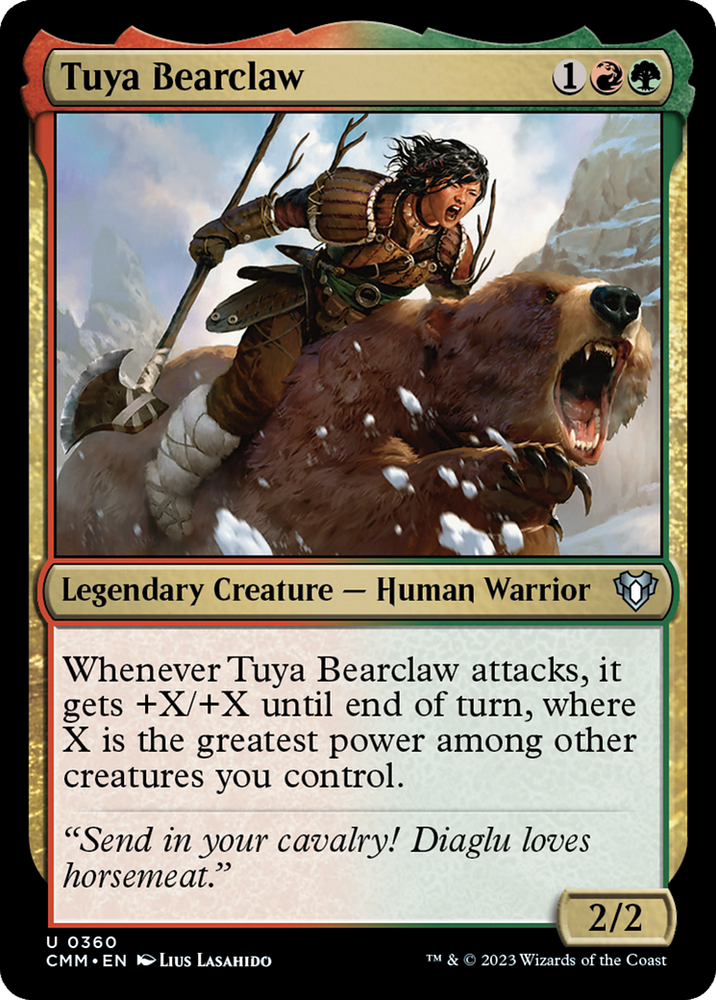 Magic | Tuya Bearclaw [Commander Masters] | The Nerd Merchant