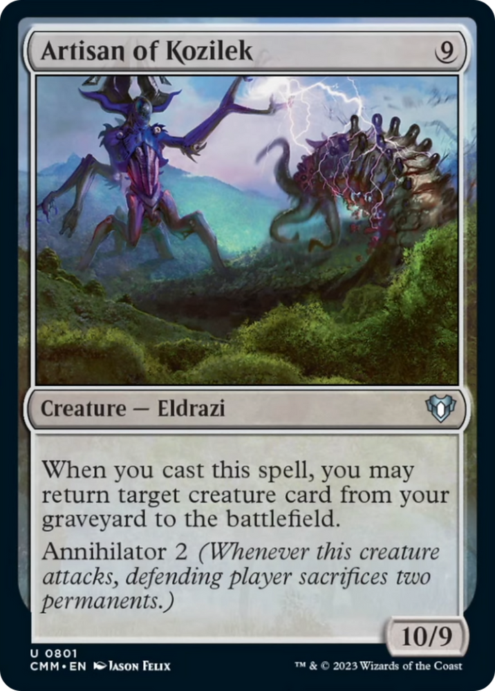 Magic | Artisan of Kozilek [Commander Masters] | The Nerd Merchant