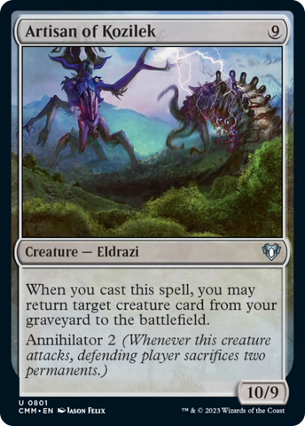 Magic | Artisan of Kozilek [Commander Masters] | The Nerd Merchant