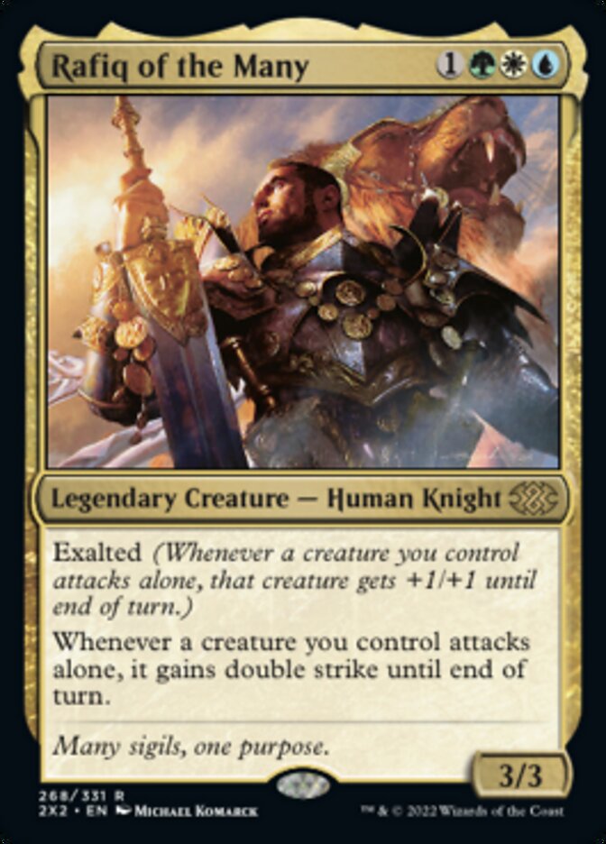 Magic | Rafiq of the Many [Double Masters 2022] | The Nerd Merchant