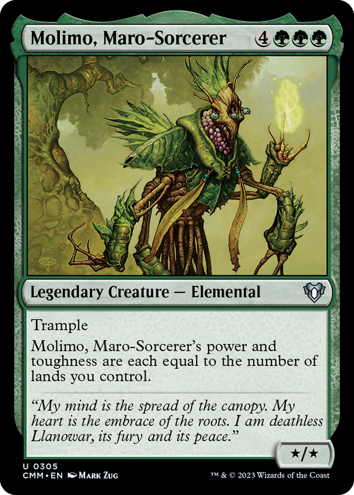 Magic | Molimo, Maro-Sorcerer [Commander Masters] | The Nerd Merchant