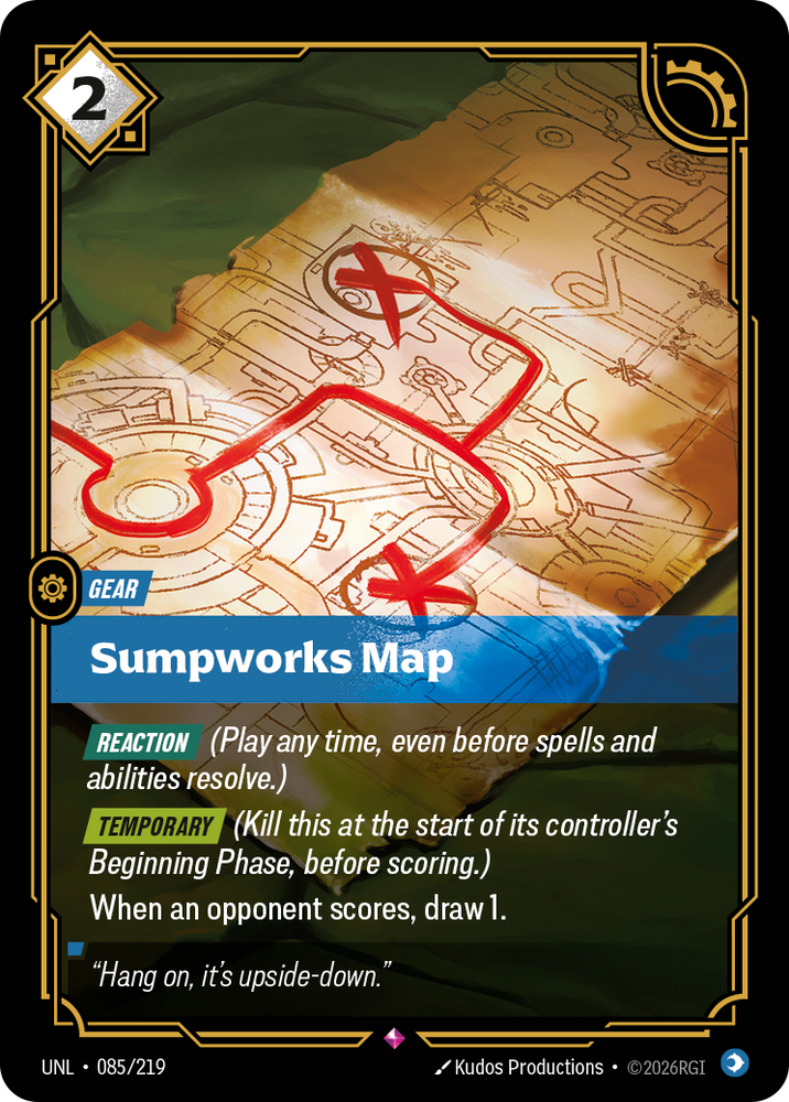 Sumpworks Map (Foil) - Unleashed (085/219)